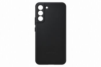 Samsung Galaxy S22+ leðursímahulstur - Svart