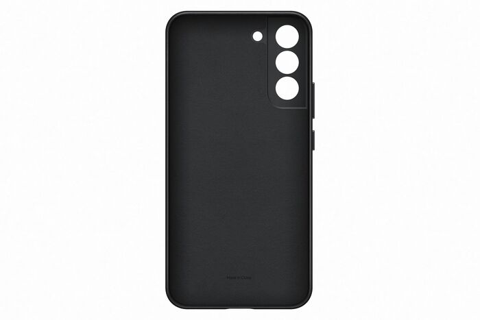 Samsung Galaxy S22+ leðursímahulstur - Svart