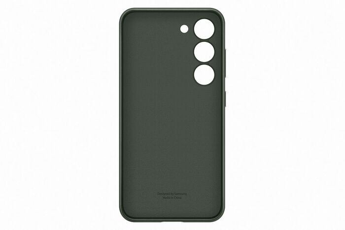Samsung Galaxy S23 leðursímahulstur - Grænt 