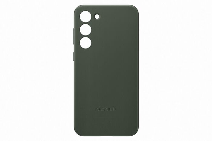 Samsung Galaxy S23+ leðursímahulstur - Grænt