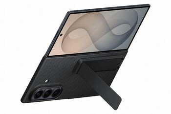 Samsung Galaxy Z Fold8 Ultra Carbon hulstur með standi - Svart