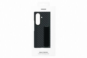 Samsung Galaxy Z Fold8 Ultra Carbon hulstur með standi - Svart