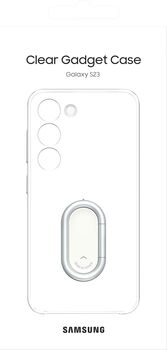Samsung Galaxy S23 símahulstur með standi - Glært 