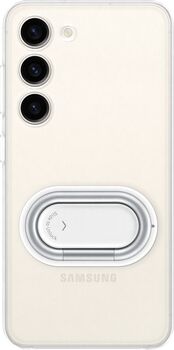 Samsung Galaxy S23 símahulstur með standi - Glært 