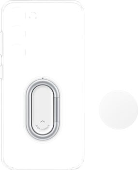 Samsung Galaxy S23 símahulstur með standi - Glært 