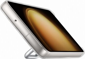 Samsung Galaxy S23 símahulstur með standi - Glært 