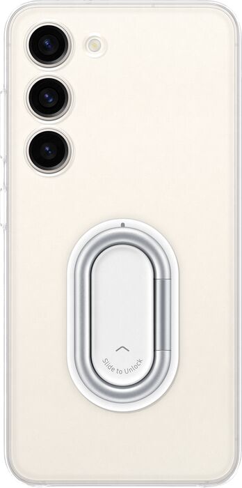 Samsung Galaxy S23 símahulstur með standi - Glært 