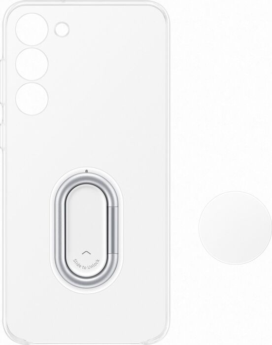 Samsung Galaxy S23+ símahulstur með standi - Glært 