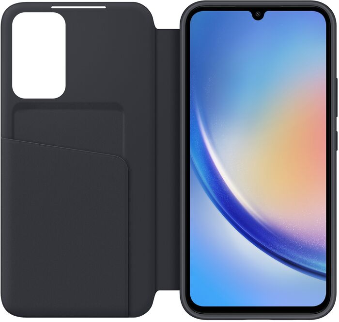 Samsung A34 Smart View veski - Svart 