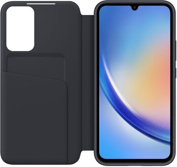 Samsung A34 Smart View veski - Svart 