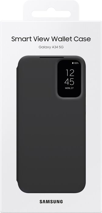 Samsung A34 Smart View veski - Svart 