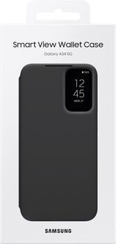 Samsung A34 Smart View veski - Svart 