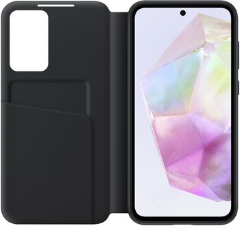 Samsung Galaxy A35 Smart View veski - Svart