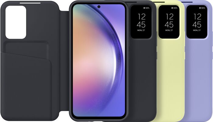 Samsung A54 Smart View veski - Svart 