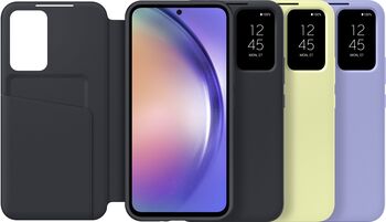 Samsung A54 Smart View veski - Svart 