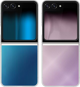 Samsung Galaxy Flip5 Flipsuit símahulstur - Glært 