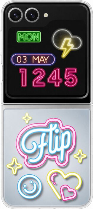 Samsung Galaxy Z Flip6 Flipsuit símahulstur - Grátt