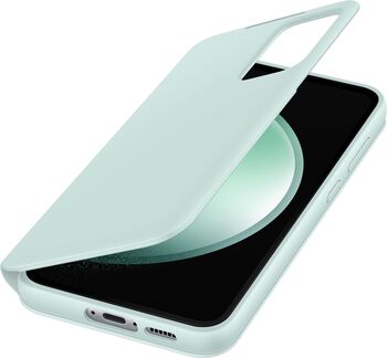 Samsung Galaxy S23 FE Smart View veski - Ljósgrænt