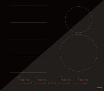 Epoq spanhelluborð EIH602B23N