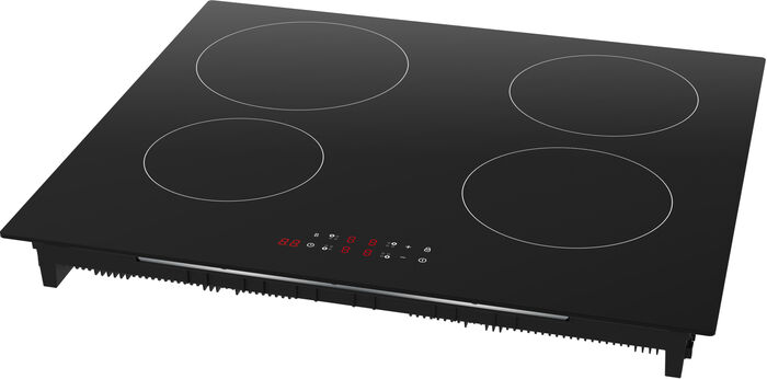 Ecotronic spanhelluborð EIP590 59cm - Svart