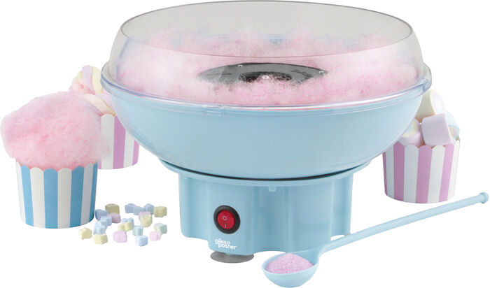 Giles & Posner kandífloss vél - Ljósblá