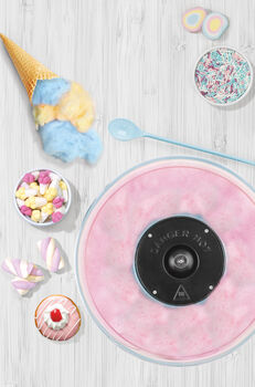 Giles & Posner kandífloss vél - Ljósblá