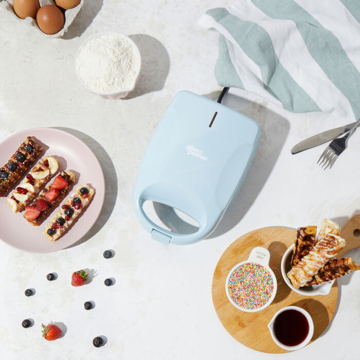 Giles & Posner Vöfflujárn 1X4 Vöfflur