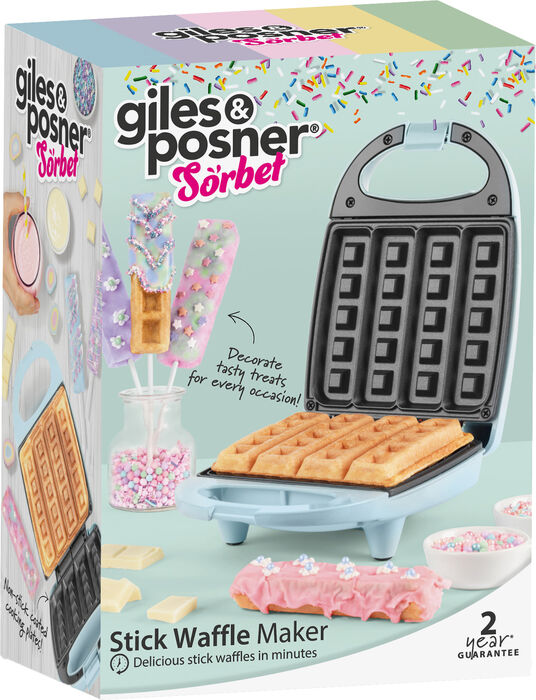 Giles & Posner Vöfflujárn 1X4 Vöfflur