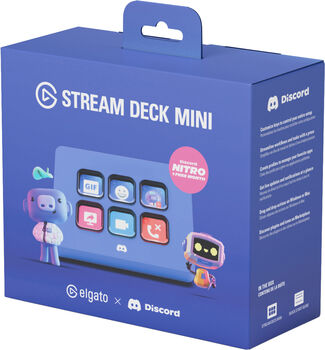 Elgato Stream Deck Mini Discord Edition stjórnborð