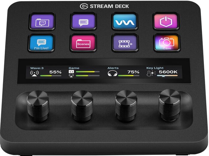 Elgato Stream Deck+ stjórnborð