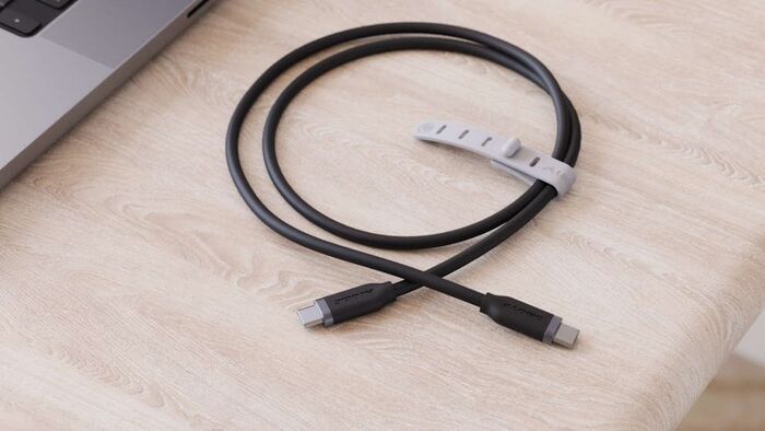 Alogic Elements USB-C hleðslusnúra 240 W - 1 metri