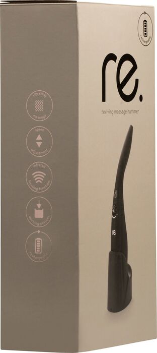 re. þráðlaust nuddtæki - Grátt