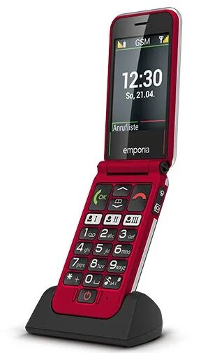 Emporia Joy LTE samlokusími - Rauður