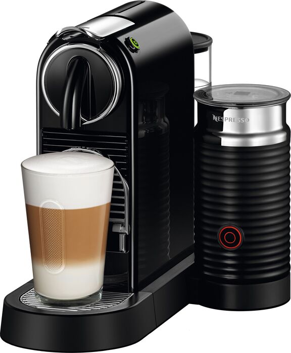 Nespresso CitiZ and Milk hylkjakaffivél - Svört