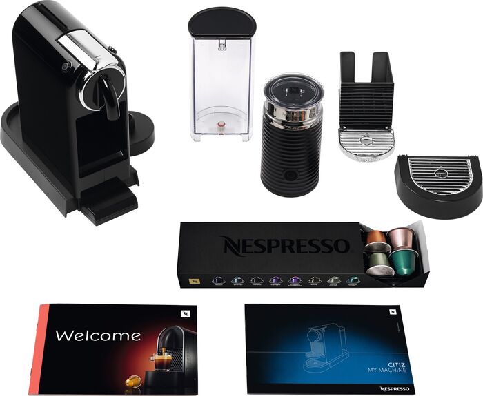 Nespresso CitiZ and Milk hylkjakaffivél - Svört