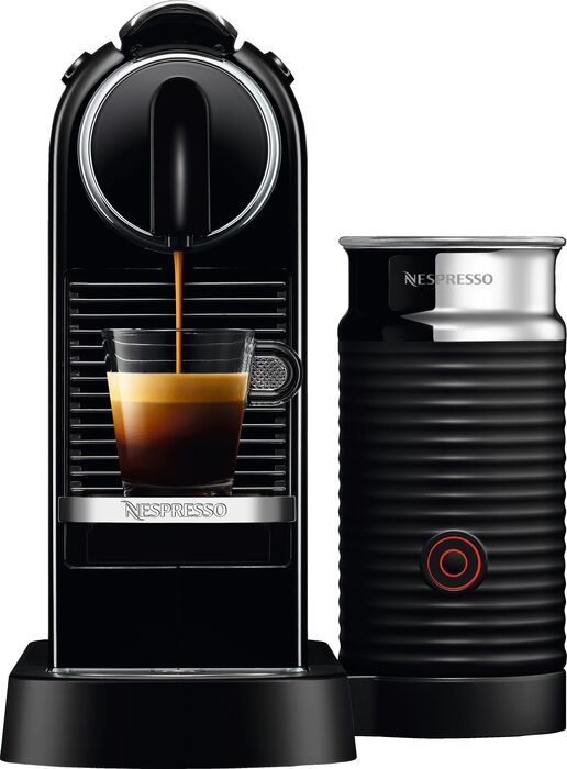 Nespresso CitiZ and Milk hylkjakaffivél - Svört