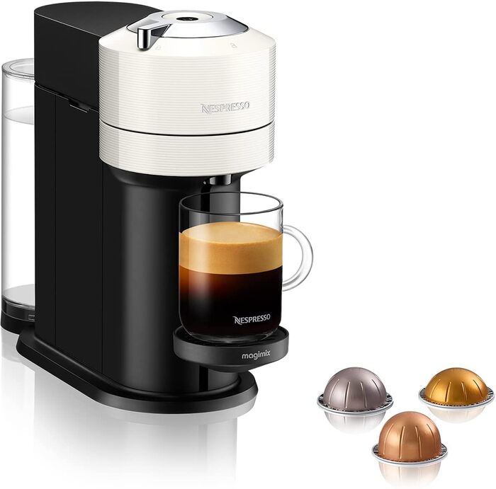 Nespresso Vertuo Next hylkjavél - Hvít