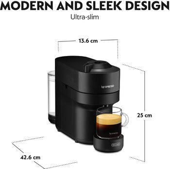 Nespresso Vertuo POP hylkjavél - Svört 