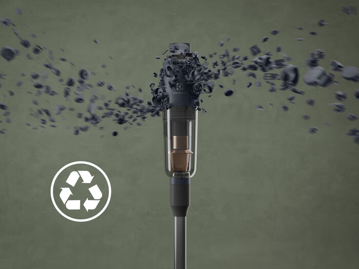 Electrolux 700 gólfhreinsitæki EP71B14WET - Svart