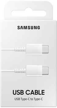 Samsung USB-C í USB-C snúra - Hvít 1 meter