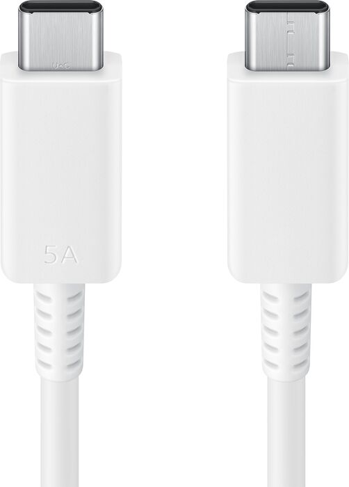 Samsung USB-C í USB-C snúra 5A - Hvít 1,8 metrar 