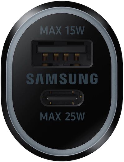 Samsung 25W + 15W símahleðslutæki í bíl