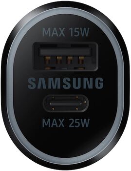 Samsung 25W + 15W símahleðslutæki í bíl