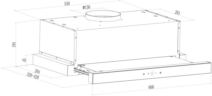 Ecotronic gufugleypir EPO605W
