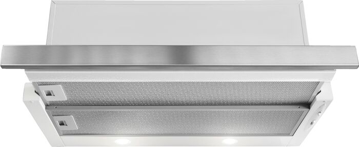 Ecotronic EPOC608S2 útdraganlegur gufugleypir - Stál