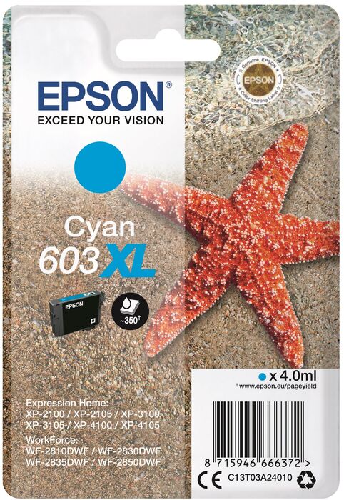 Epson 603XL blekhylki - Blátt