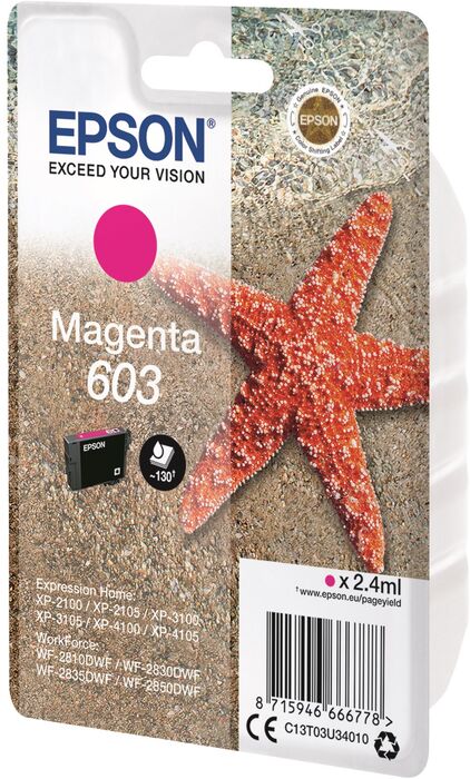 Epson 603 blekhylki - Bleikt