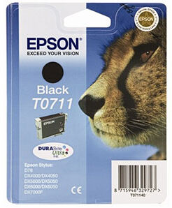 Epson T0711 blekhylki - Svart