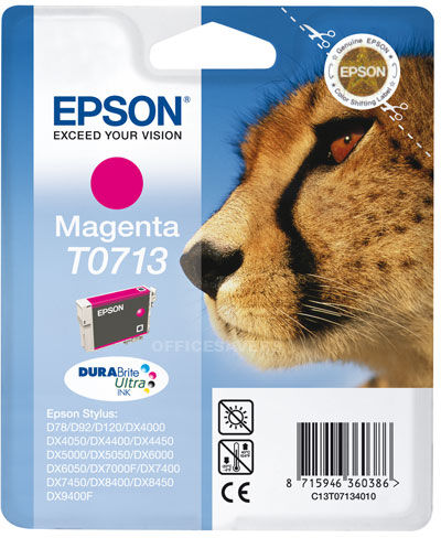 Epson T0713 blekhylki - Bleikt