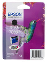 Epson T0801 blekhylki  - Svart